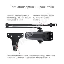 Фото 2 Дотягувач RYOBI D-2055V UNIV ARM BC Black