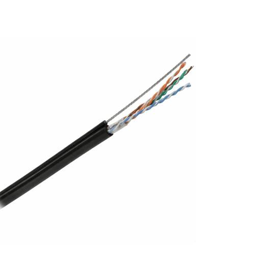 Фото Вита пара Укрпожкабель LANTRIA U/UTP 4x2x0,51 cat. 5Е PE+R (з тросом)