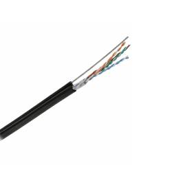 Фото 1 Вита пара Укрпожкабель LANTRIA U/UTP 4x2x0,51 cat. 5Е PE+R (з тросом)