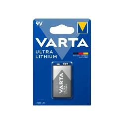 Фото 1 Батарейка Varta Ultra Lithiuim 9V литиевая "Крона"