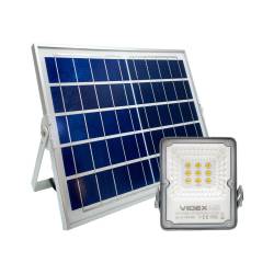 Фото 1 Вуличний прожектор LED VIDEX 10W з сонячною панеллю і датчиком руху