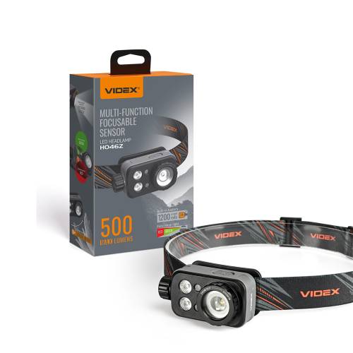 Фото Налобний світлодіодний ліхтарик VIDEX VLF-H046Z