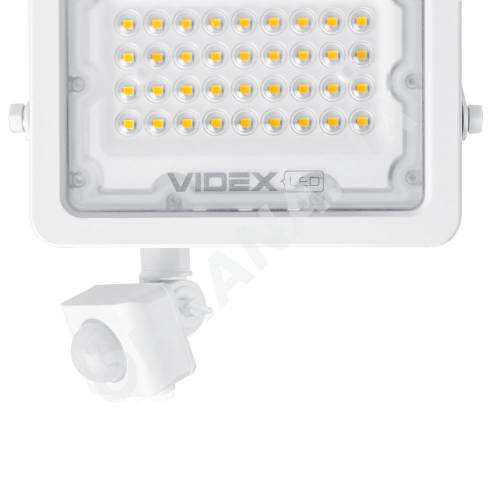 Фото Вуличний прожектор LED VIDEX F2e 30W з датчиком руху і освітленості