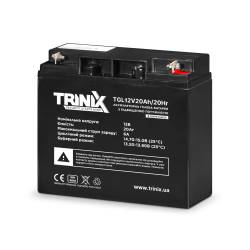 Фото 1 Акумулятор гелевий Trinix Super Charge TGL 12 В, 20 А∙год