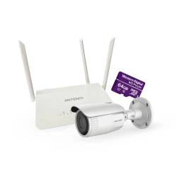 Фото 1 Комплект IP відеоспостереження Hikvision з наближенням та 4G