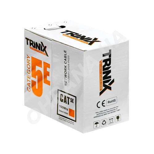 Фото Вита пара Trinix UTP Cat.5E 4х2х0.51 CCA (LDPE) неекранована вулична, бухта 305 м