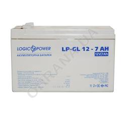 Фото 2 Аккумулятор гелевый LogicPower LP-GL 12 В, 7 А·ч