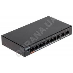 Фото 3 8-портовый коммутатор с 8 РоЕ портами Dahua DH-PFS3010-8ET-96