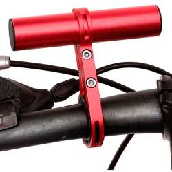 Фото 1 Розширювач керма велосипеда 102 мм, червоний
