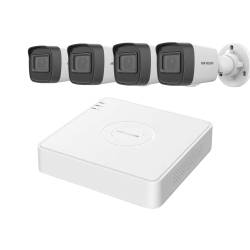 Фото 1 Комплект відеоспостереження Hikvision на 4 IP камери 2 Mп та 8-канальний відеореєстратор