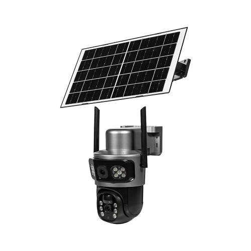 Фото IP 4G PTZ видеокамера Light Vision VLC-9430IG/2C3S 6 Мп (4 мм) с солнечной панелью