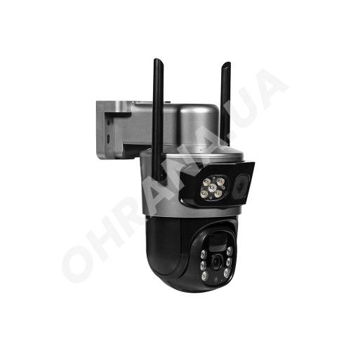 Фото IP 4G PTZ видеокамера Light Vision VLC-9430IG/2C3S 6 Мп (4 мм) с солнечной панелью