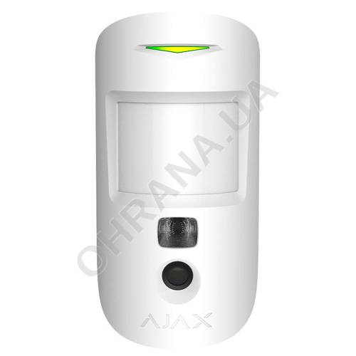 Фото Комплект сигнализации Ajax StarterKit Cam Plus White