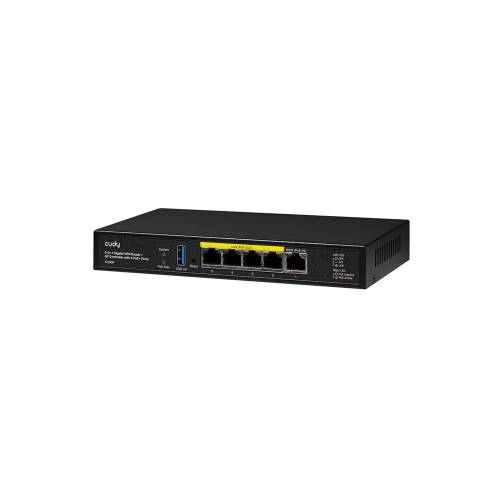 Фото Контроллер точек доступа AP/гигабитный VPN-маршрутизатор Cudy C200P с 4 портами PoE+