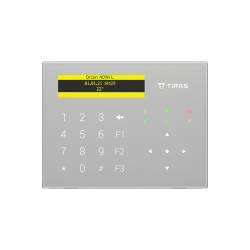 Фото 1 Клавіатура K-GLCD+ з OLED-дисплеєм та зчитувачем NFC/Mifare White