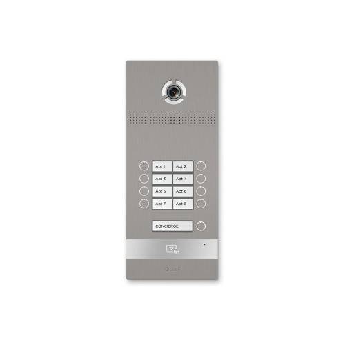 Фото IP вызывная панель на 8 абонентов BAS-IP BI-08FB 2 Мп Silver
