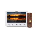 Фото Комплект відеодомофону BCOM BD-710C Kit White+Сopper