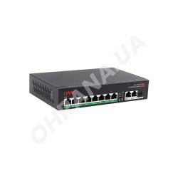 Фото 3 11-портовый неуправляемый PoE коммутатор ONV-H3108PFD