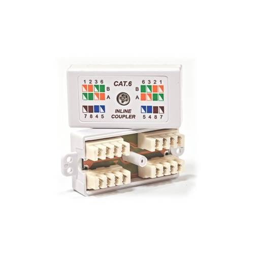 Фото З’єднувач витої пари неекранований cat.6 під забивання