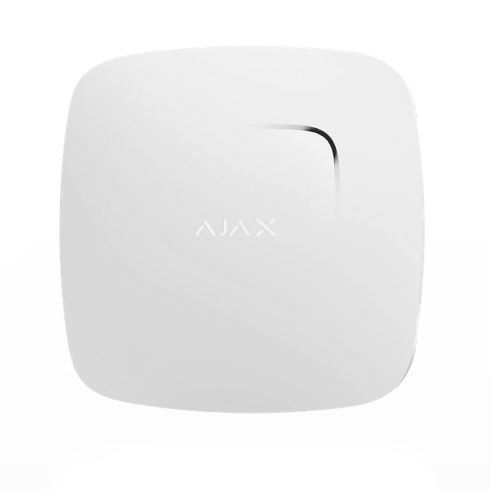 ДатчикпожежнийкомбінованийAjaxFireProtectPlusWhite